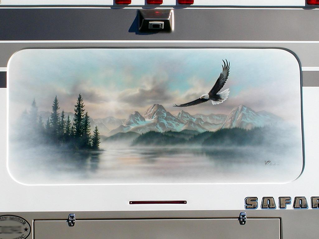 eagle Mural